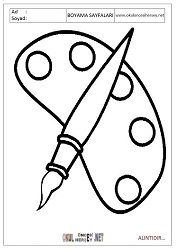 Okul boyama sayfaları